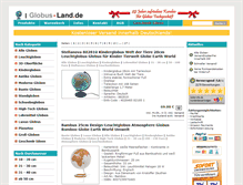 Tablet Screenshot of globus-land.de